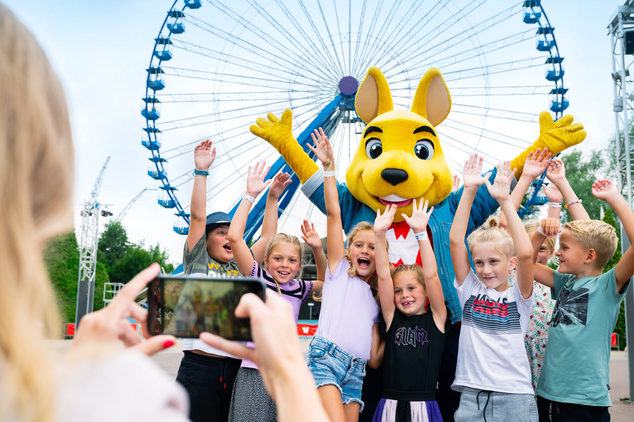 Mit Schulen nach Walibi auf Schulausflug.