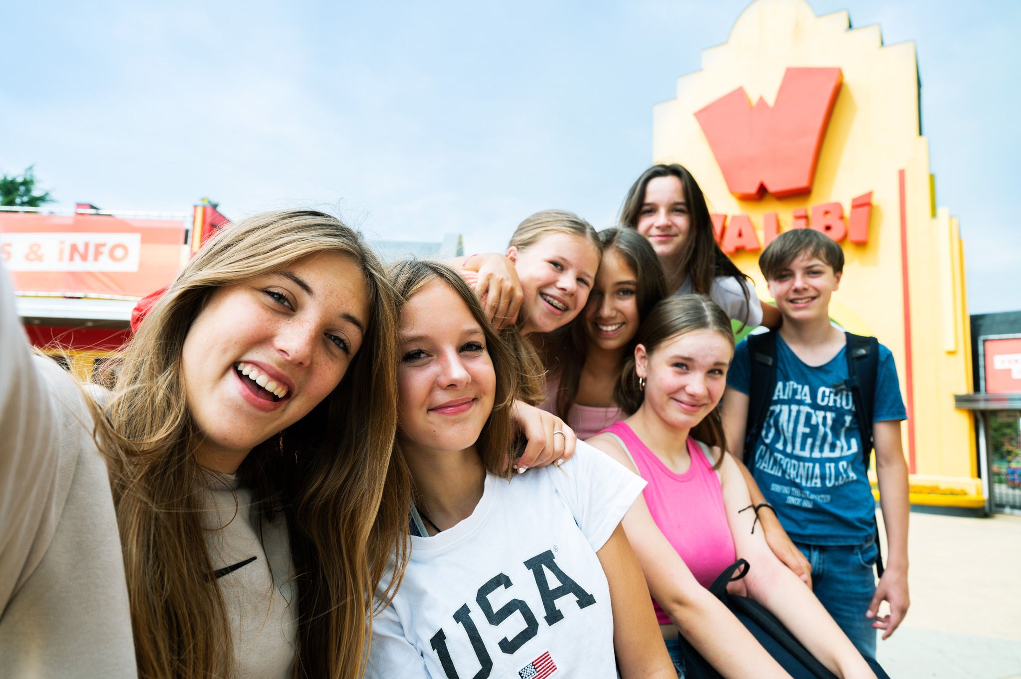 School trip to Walibi Holland