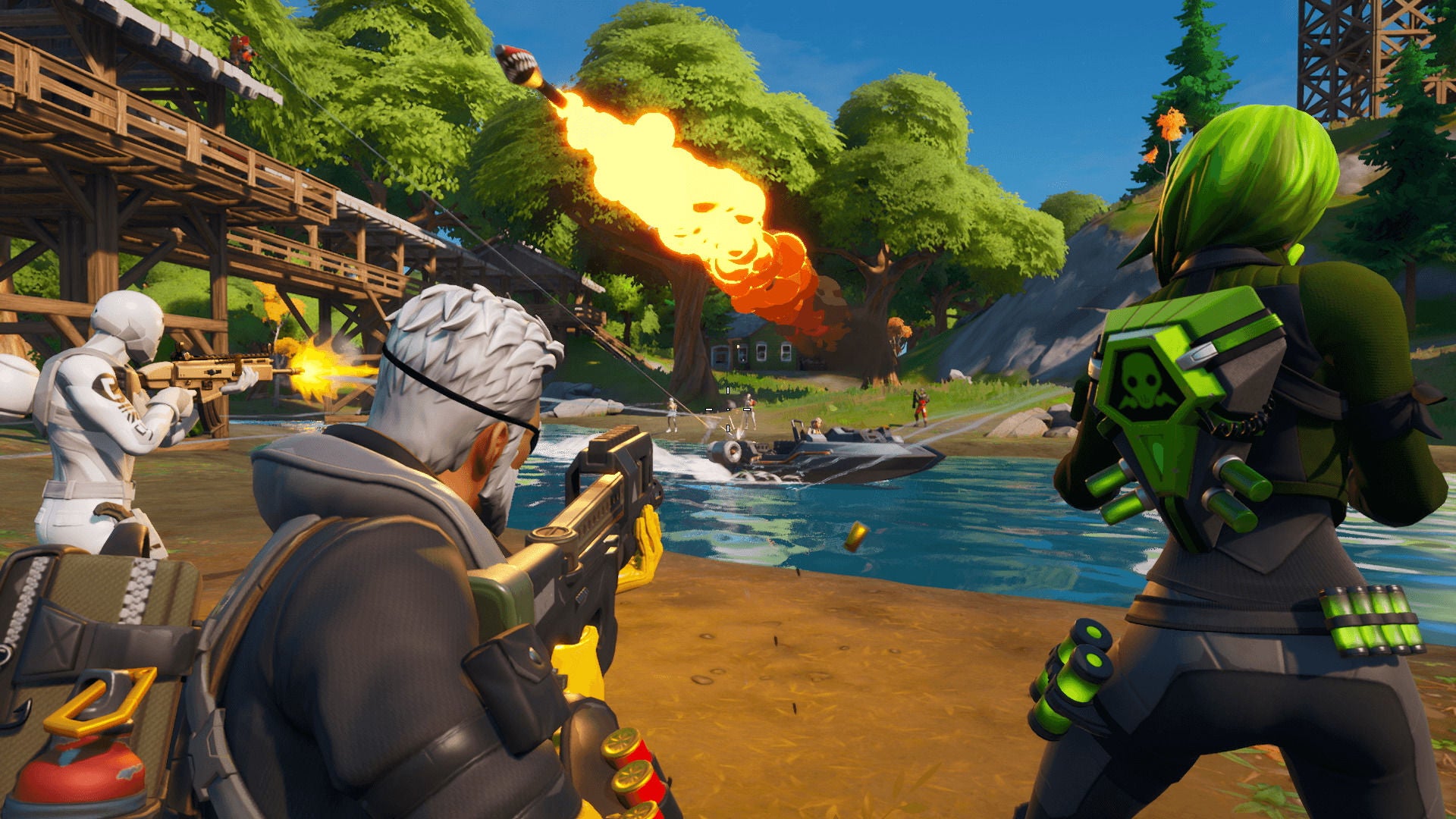 Fortnite spelen tijdens Walibi Play
