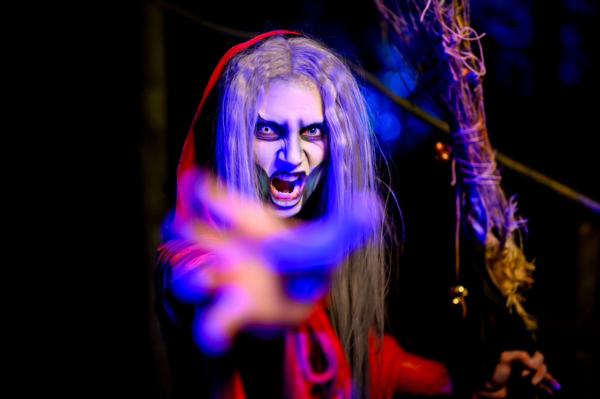 Get in touch during Halloween Fright Nights.