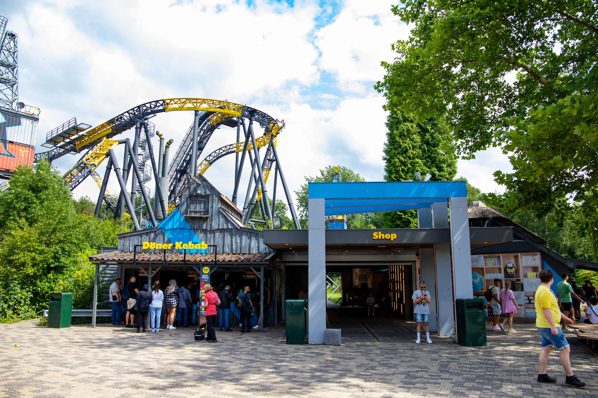 Overview of Zero Zone in Walibi.