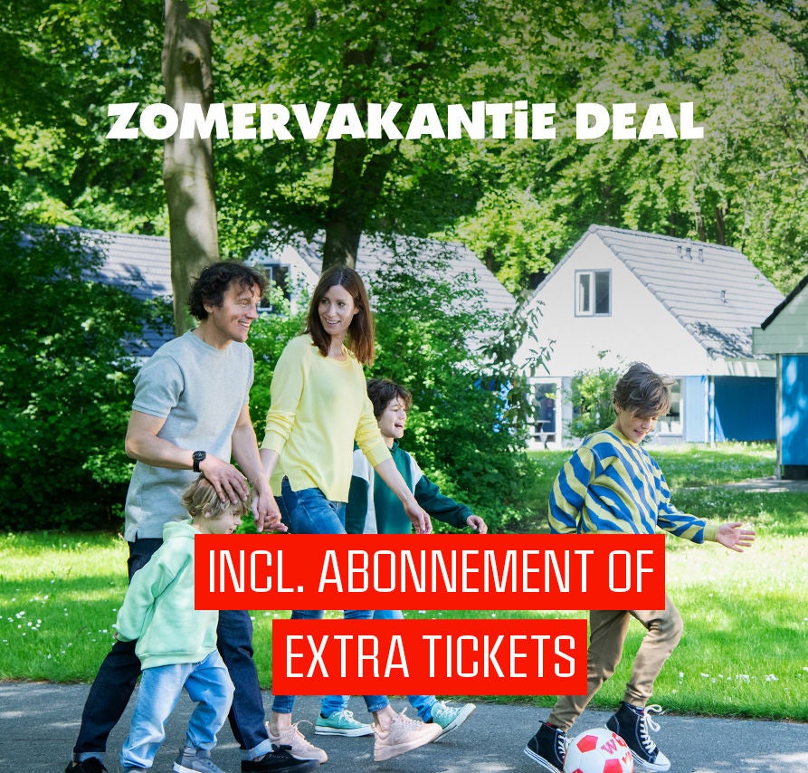 Samen met je gezin in de meivakantie overnachten in Walibi.