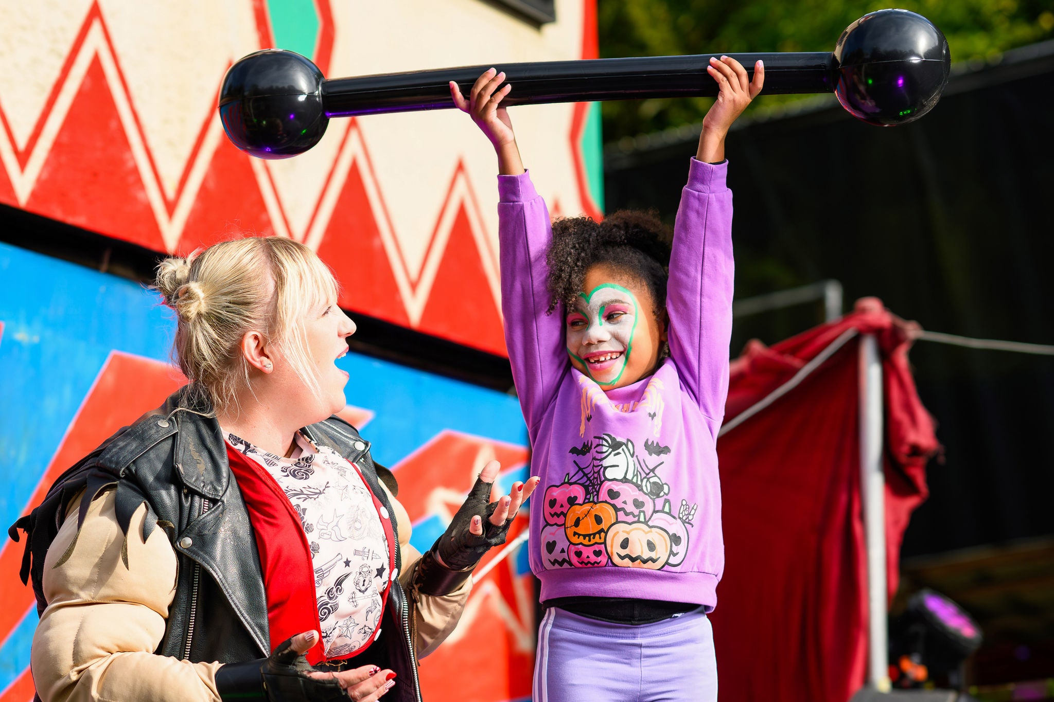 Spooky fun together in the autumn holidays during Halloween Spooky Days.