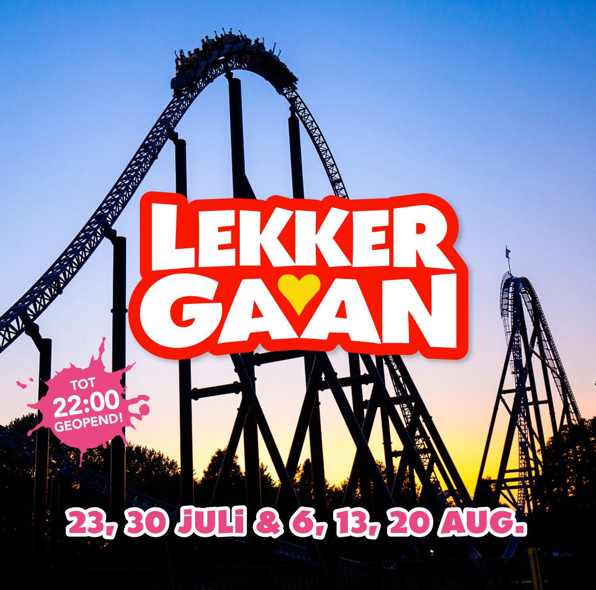 Kom feesten tijdens hét zomerfeest van het jaar, LEKKERGAAN!