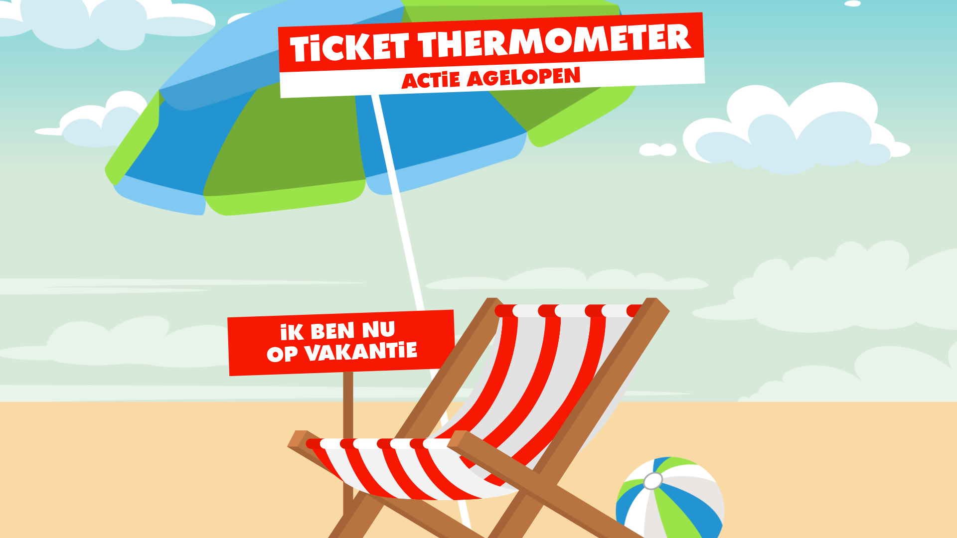 De prijs van de ticket thermometer, dus wacht niet te lang met bestellen!