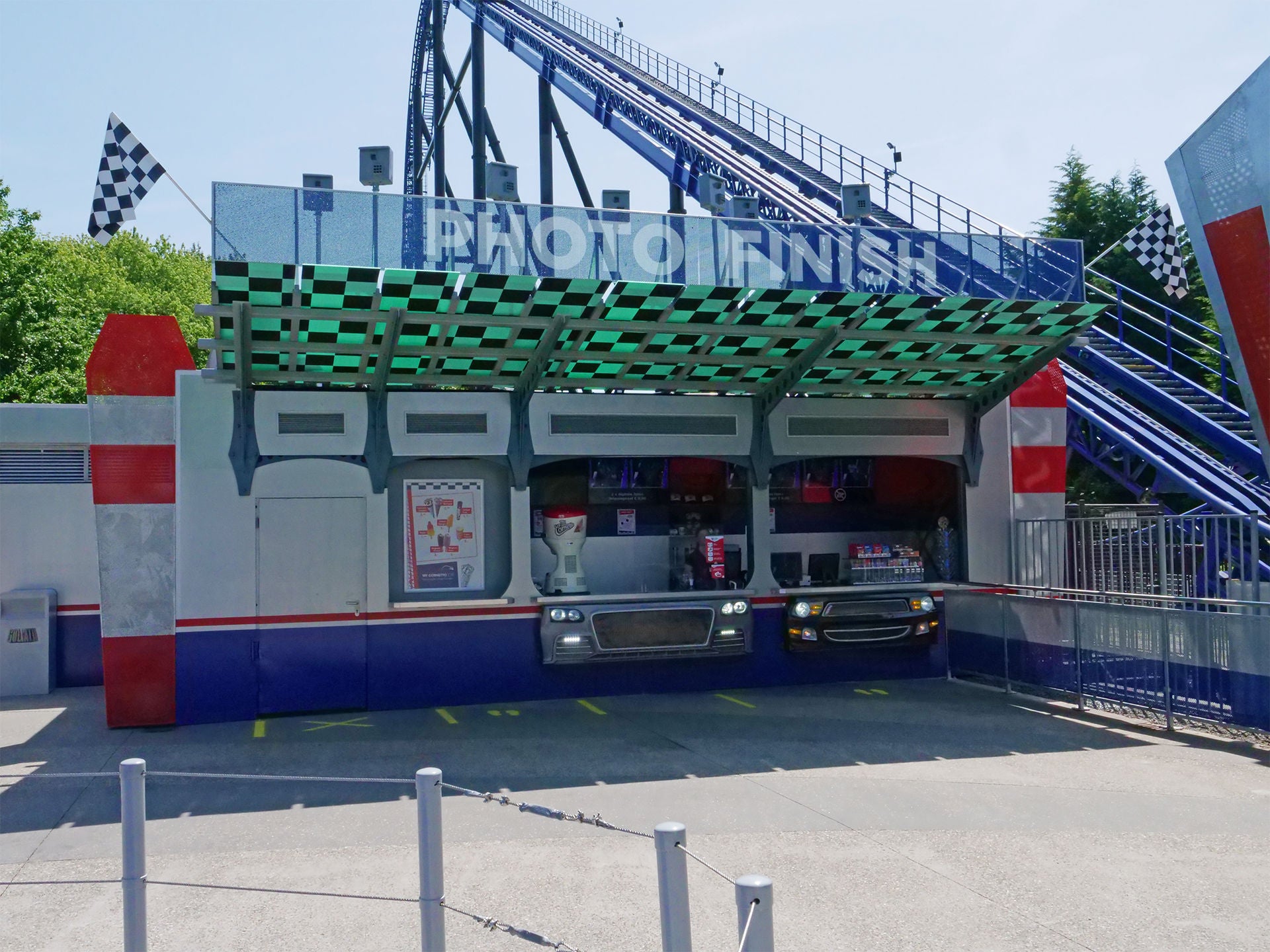 Goliath in der Speed Zone in Walibi.