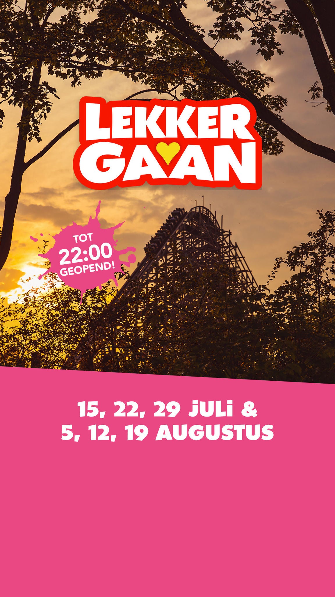 Kom feesten tijdens hét zomerfeest van het jaar, LEKKERGAAN!