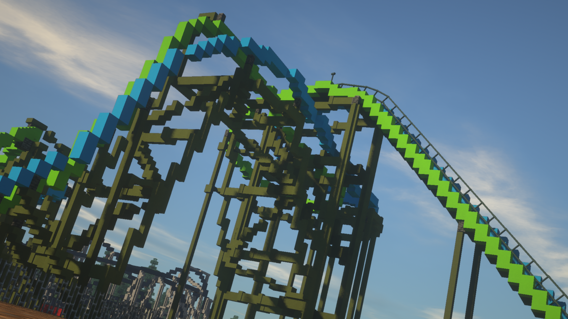Minecraft project Walibi visual YOY