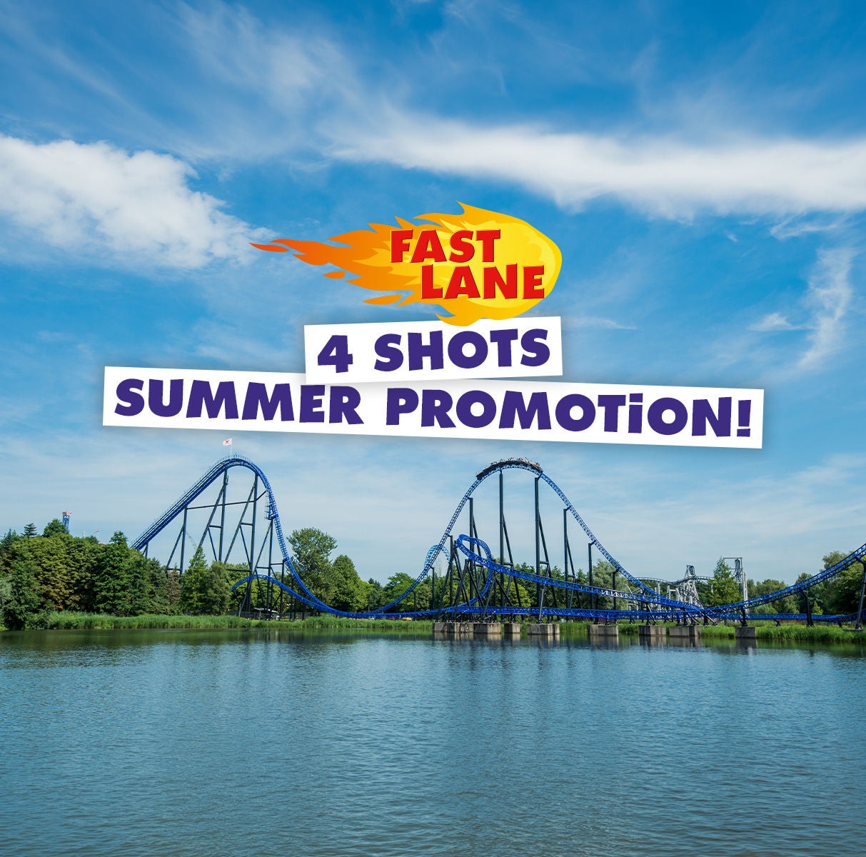 FastLane 4 Shots - Zomer actie - Promo
