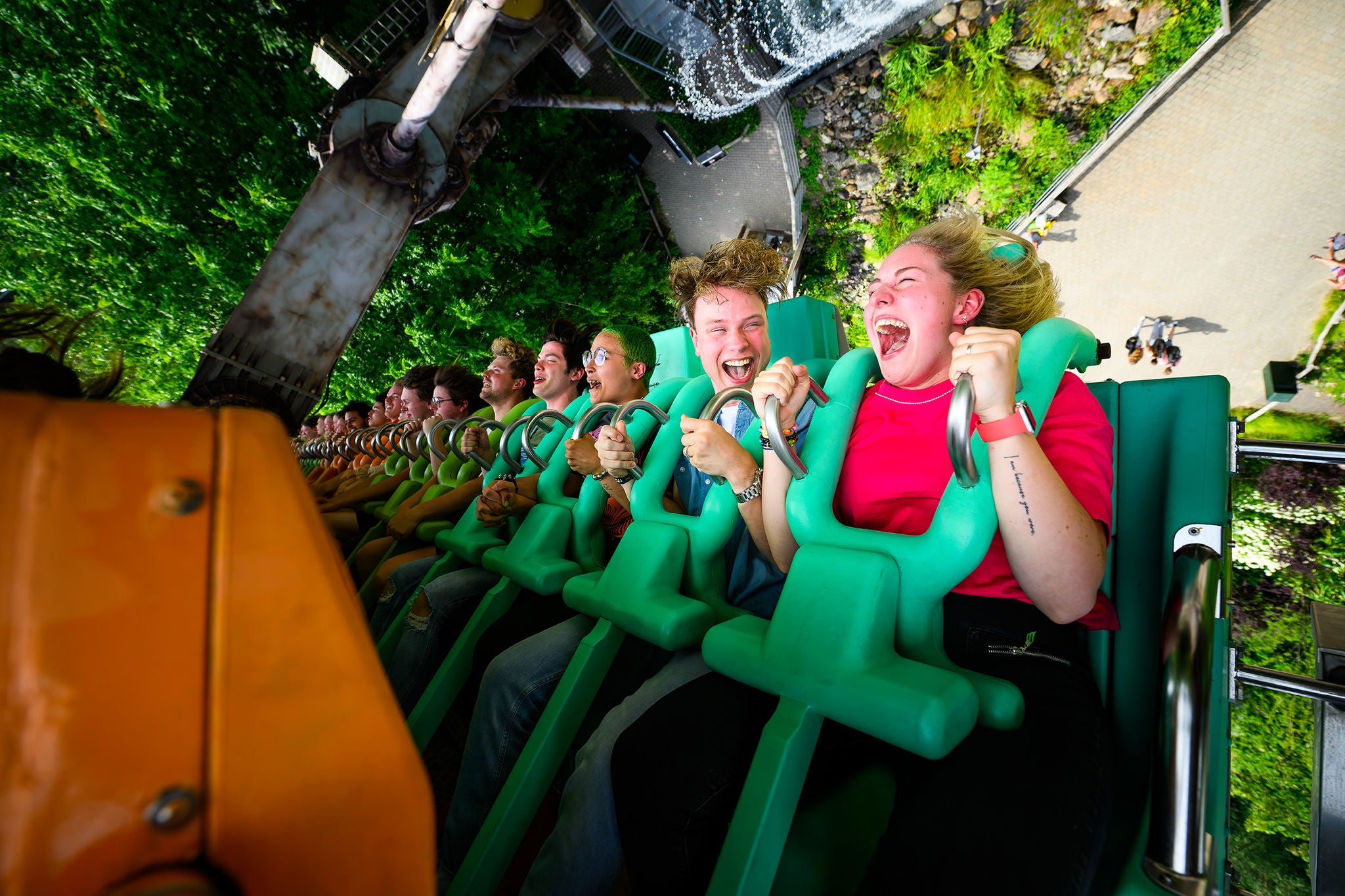 Samen HARDGAAN in Walibi met je groep.