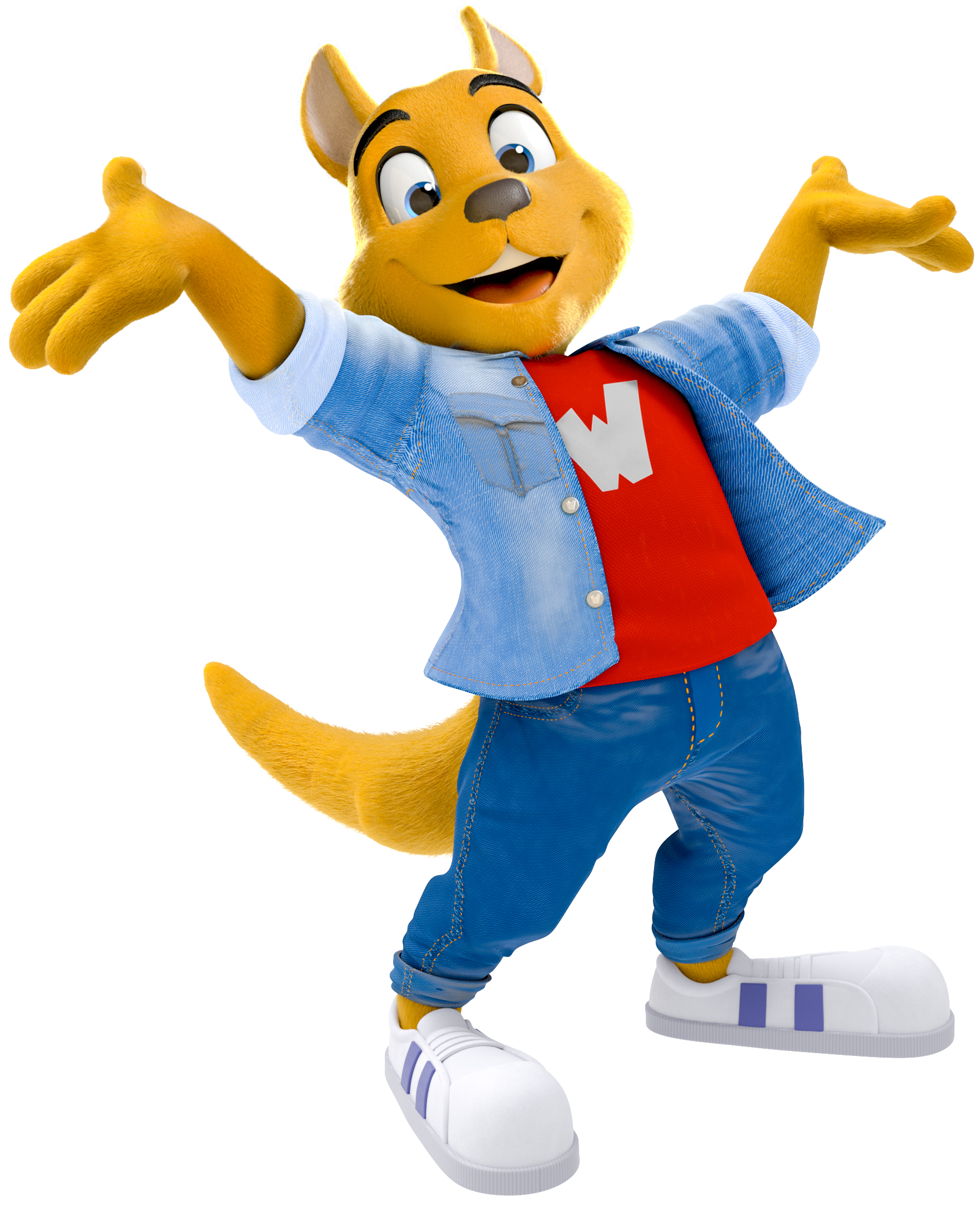 De mascotte Walibi!