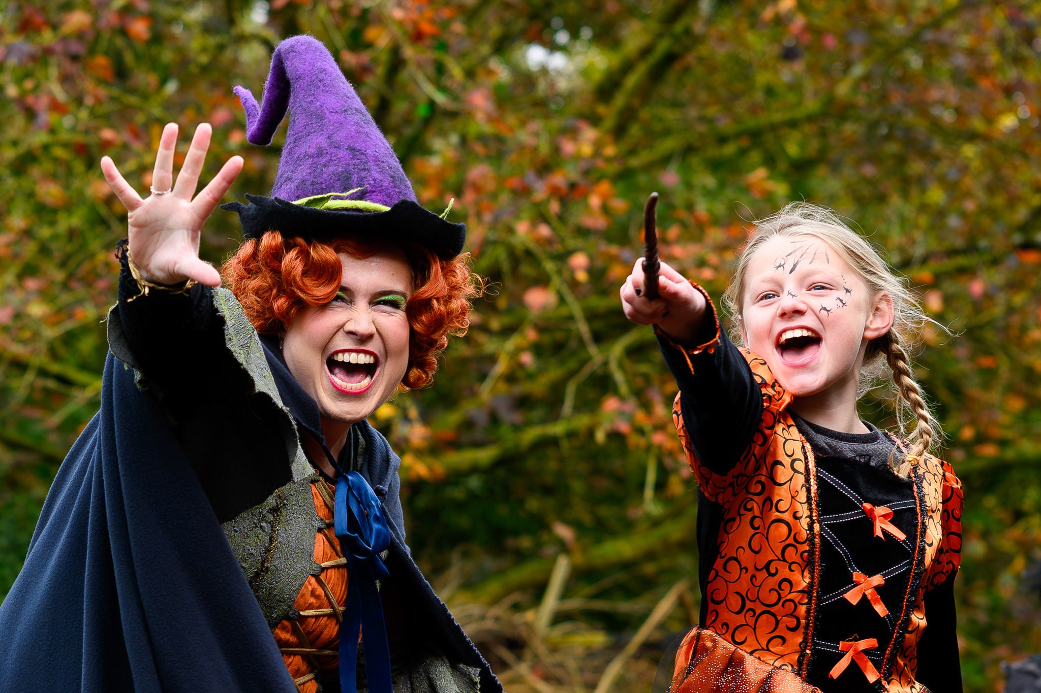 Wordt een scare actor tijdens Halloween Spooky Days.