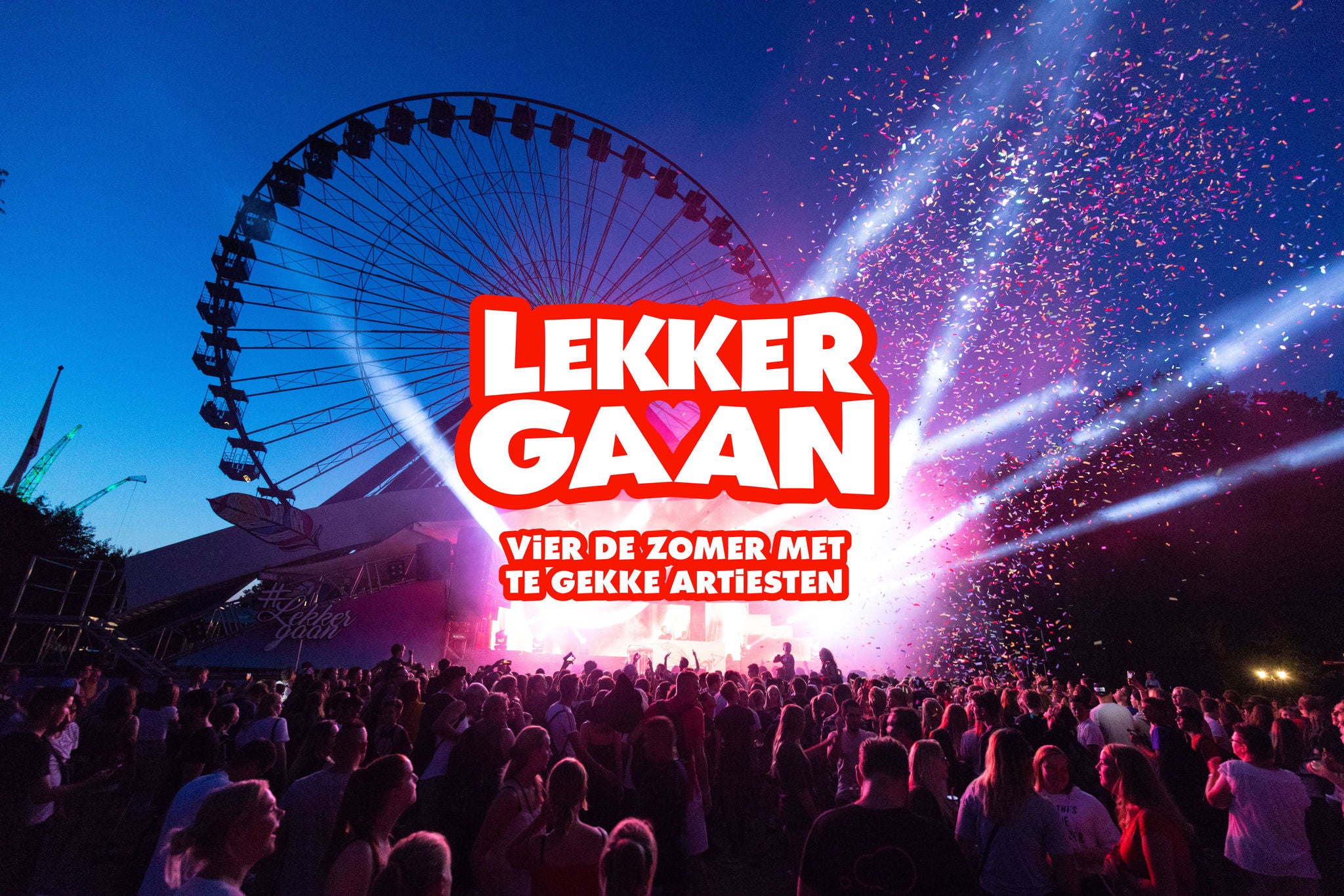 LEKKERGAAN met collega's.