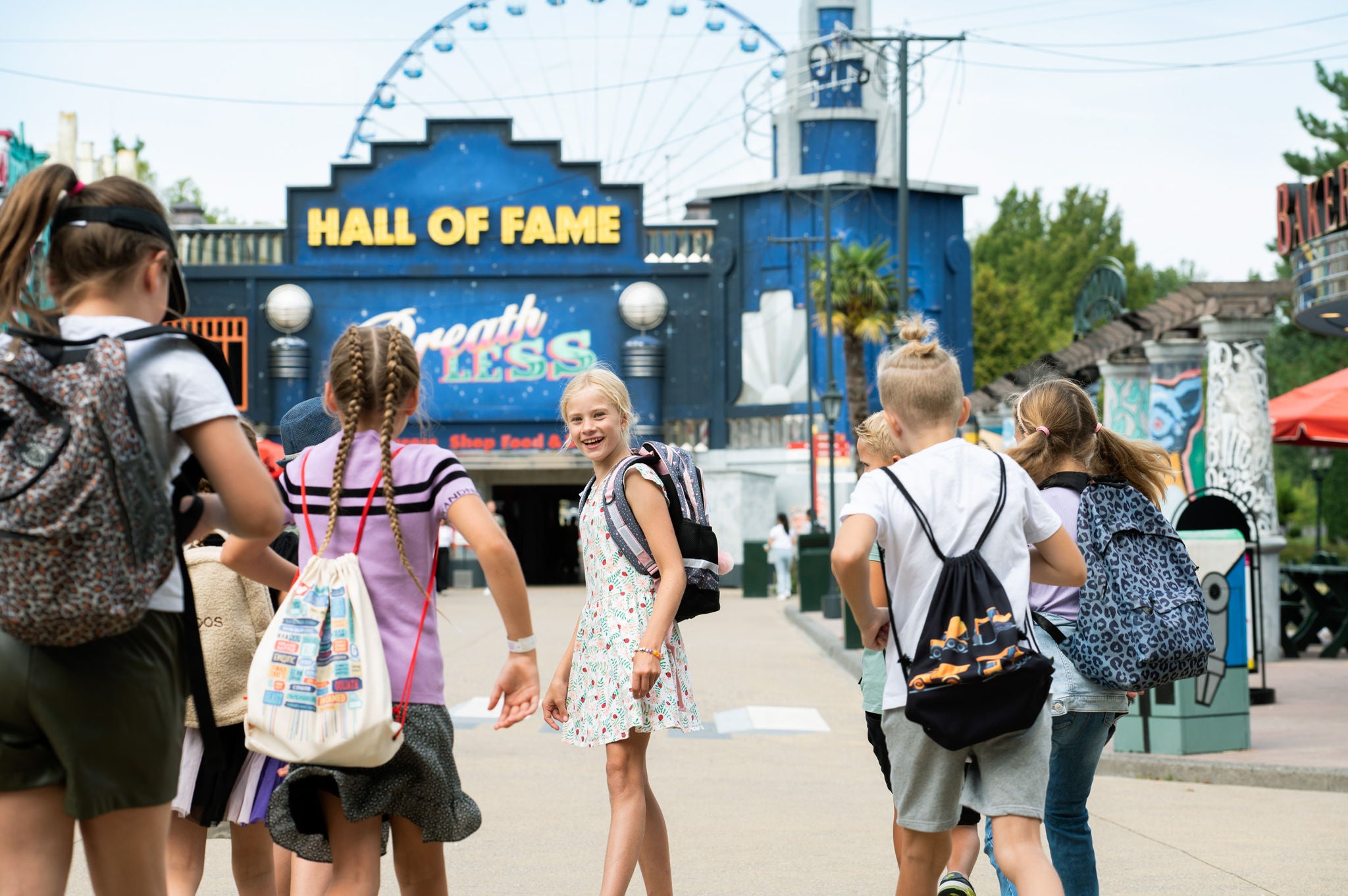Primary School trip to Walibi Holland.