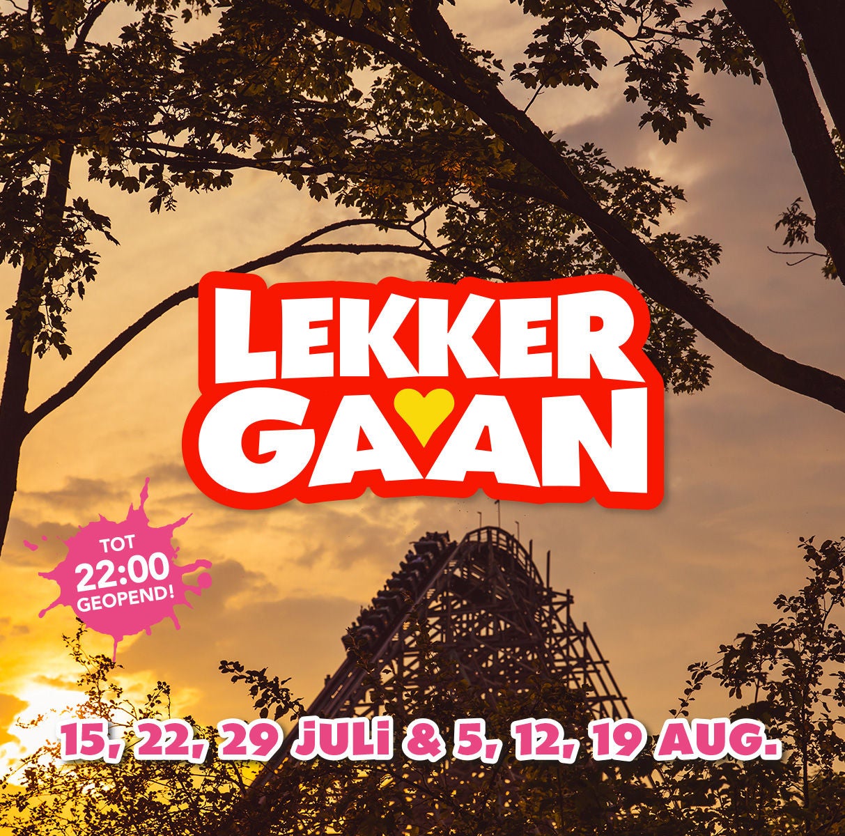 Kom feesten tijdens hét zomerfeest van het jaar, LEKKERGAAN!