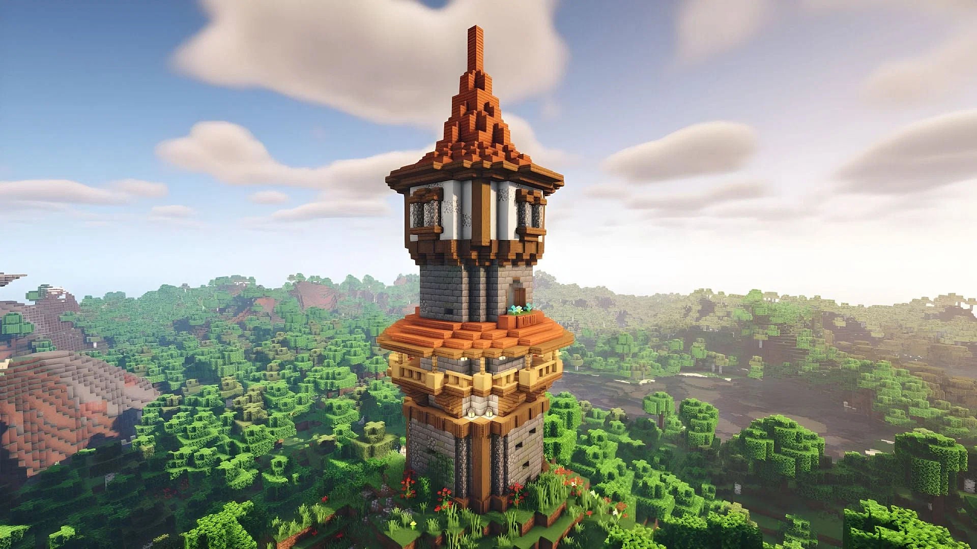 Minecraft visual