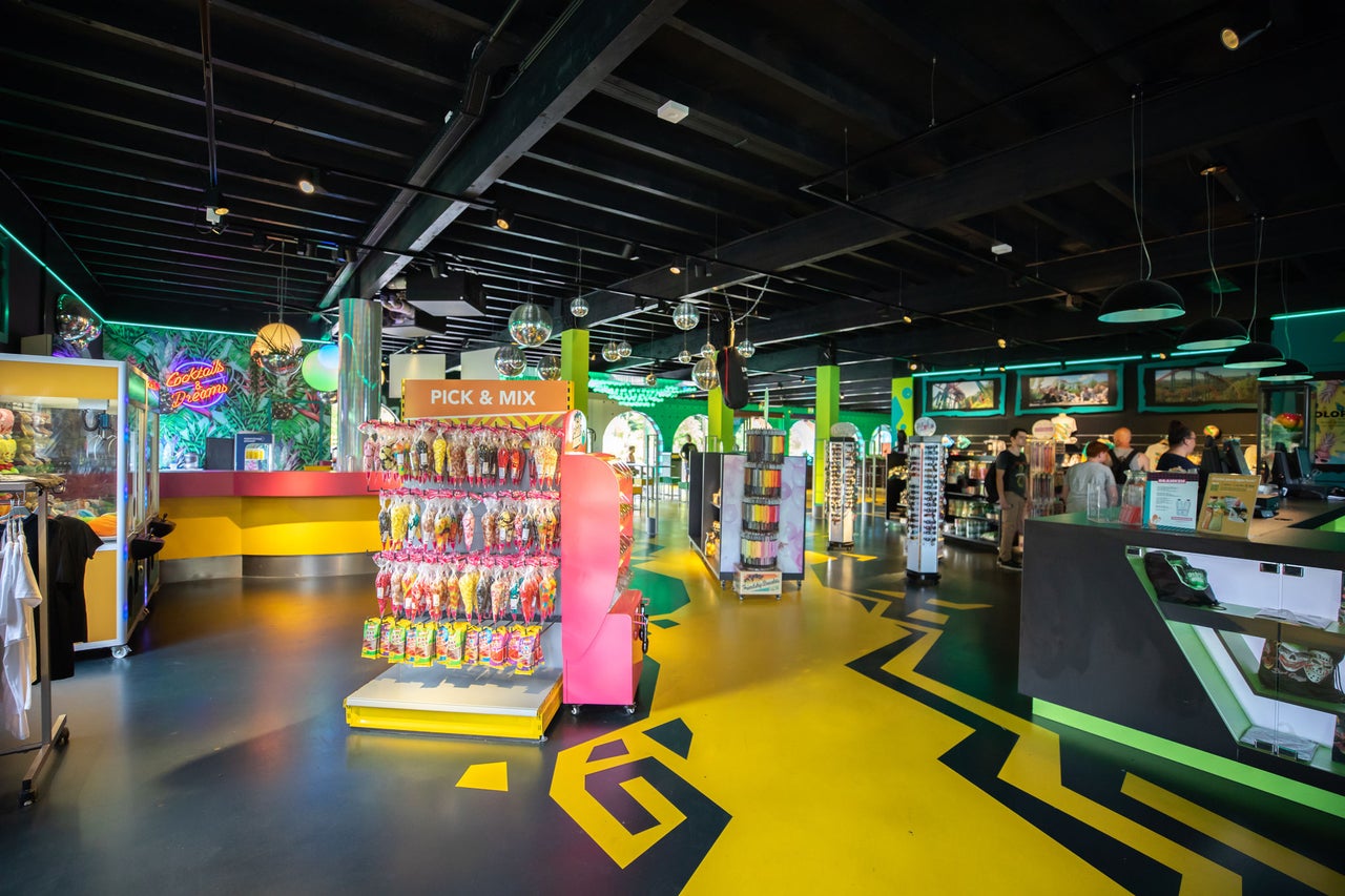 Haciënda Shop midden in Exotic - Walibi Holland