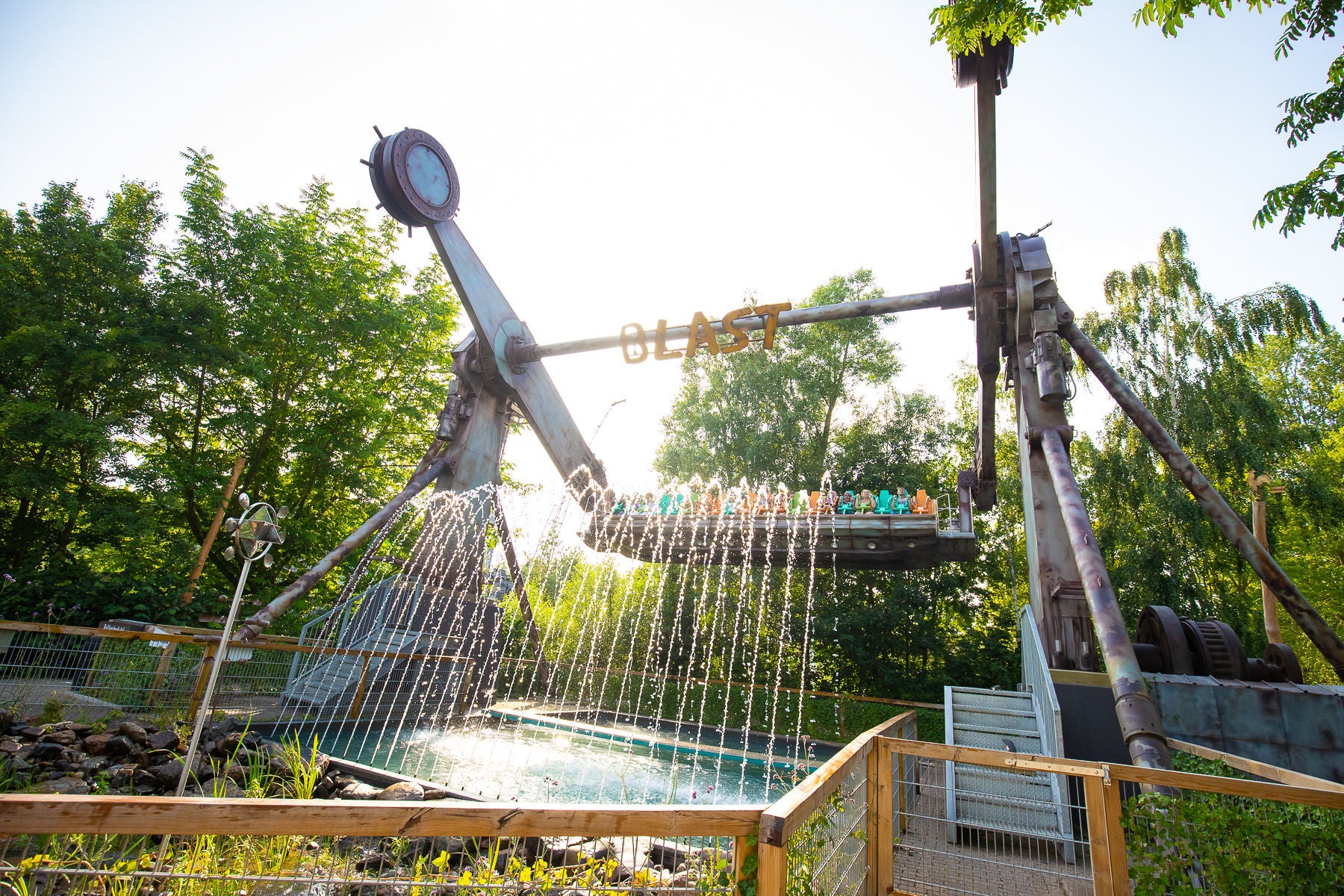 Blast bij Walibi Holland