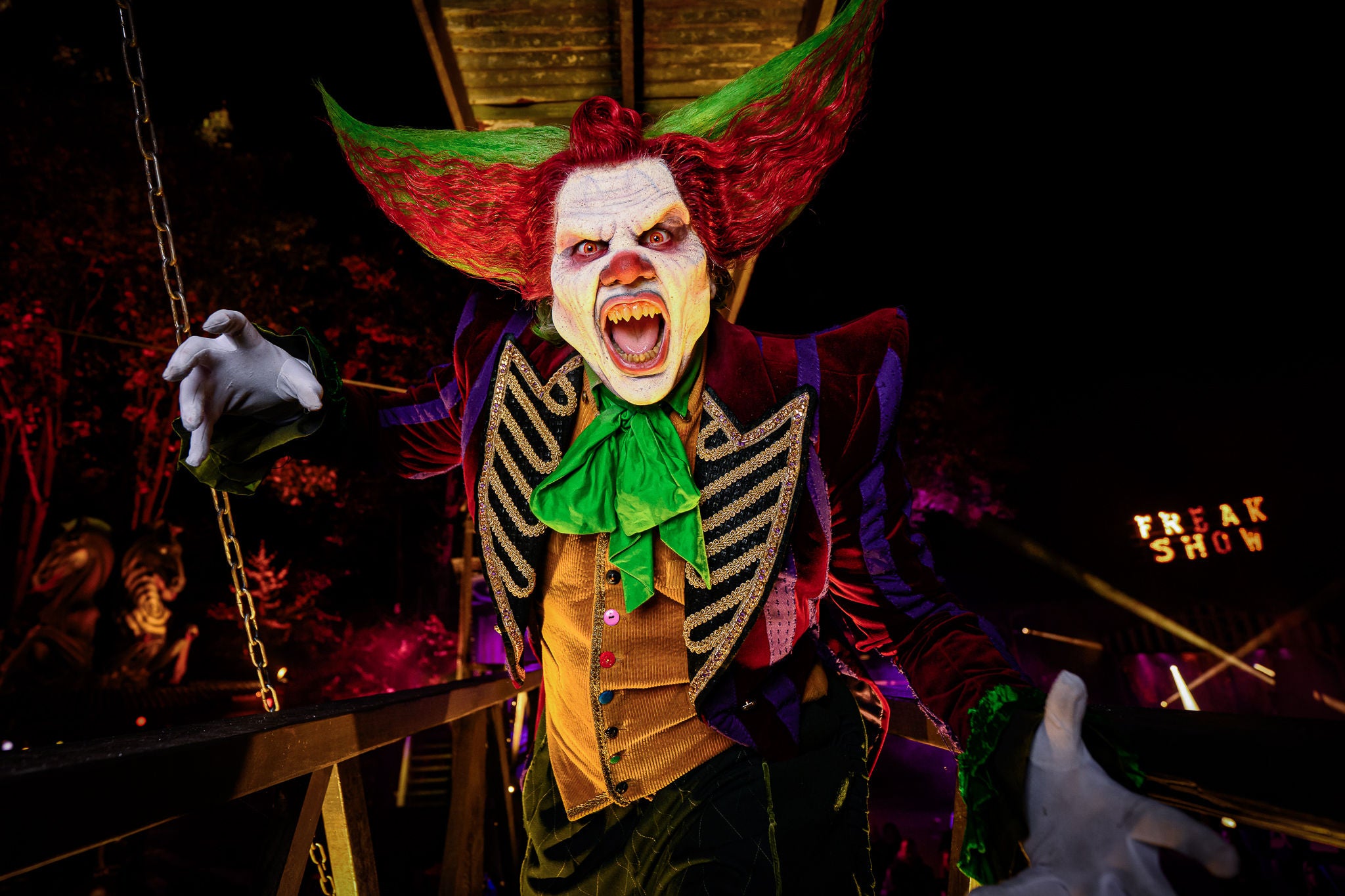 Blijf slapen in ons vakantiepark na een dag Halloween Fright Nights.