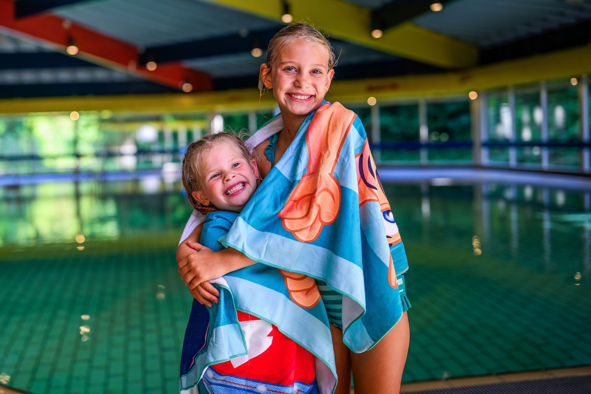Kinderen in het Zwembad Walibi Village