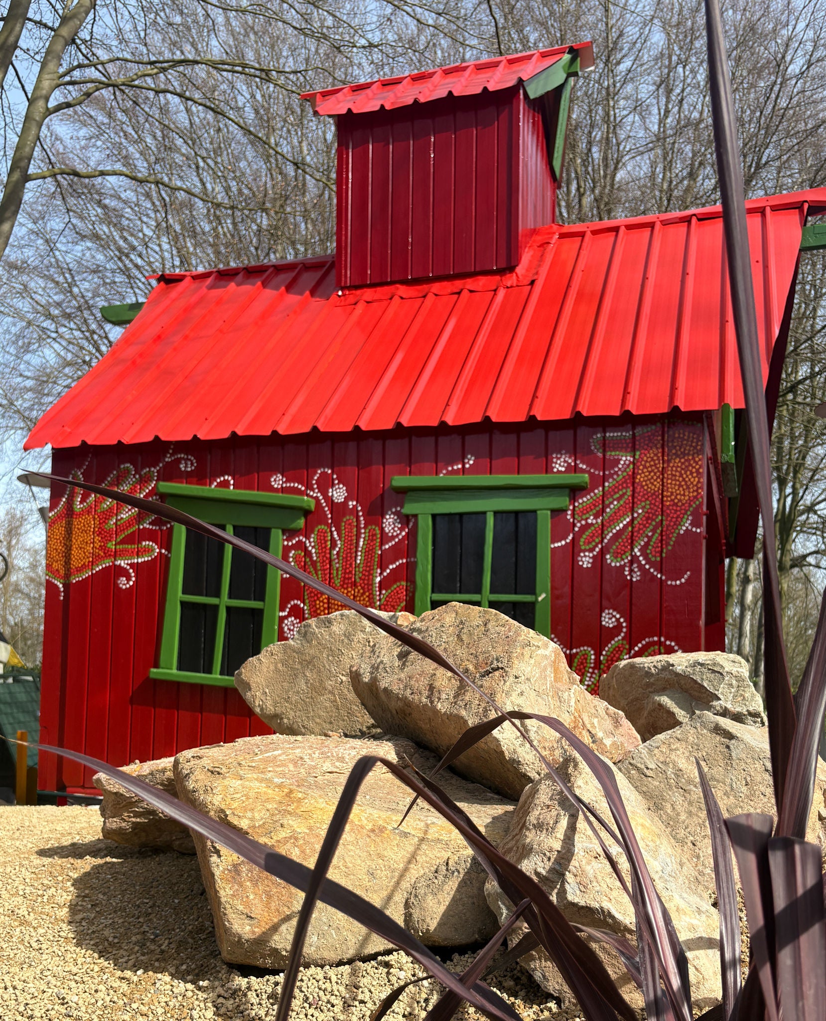 Stap in de trein voor een rondje in Walibi Play Land