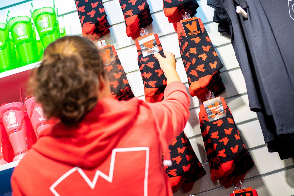 WAB shop van Walibi Holland parken 