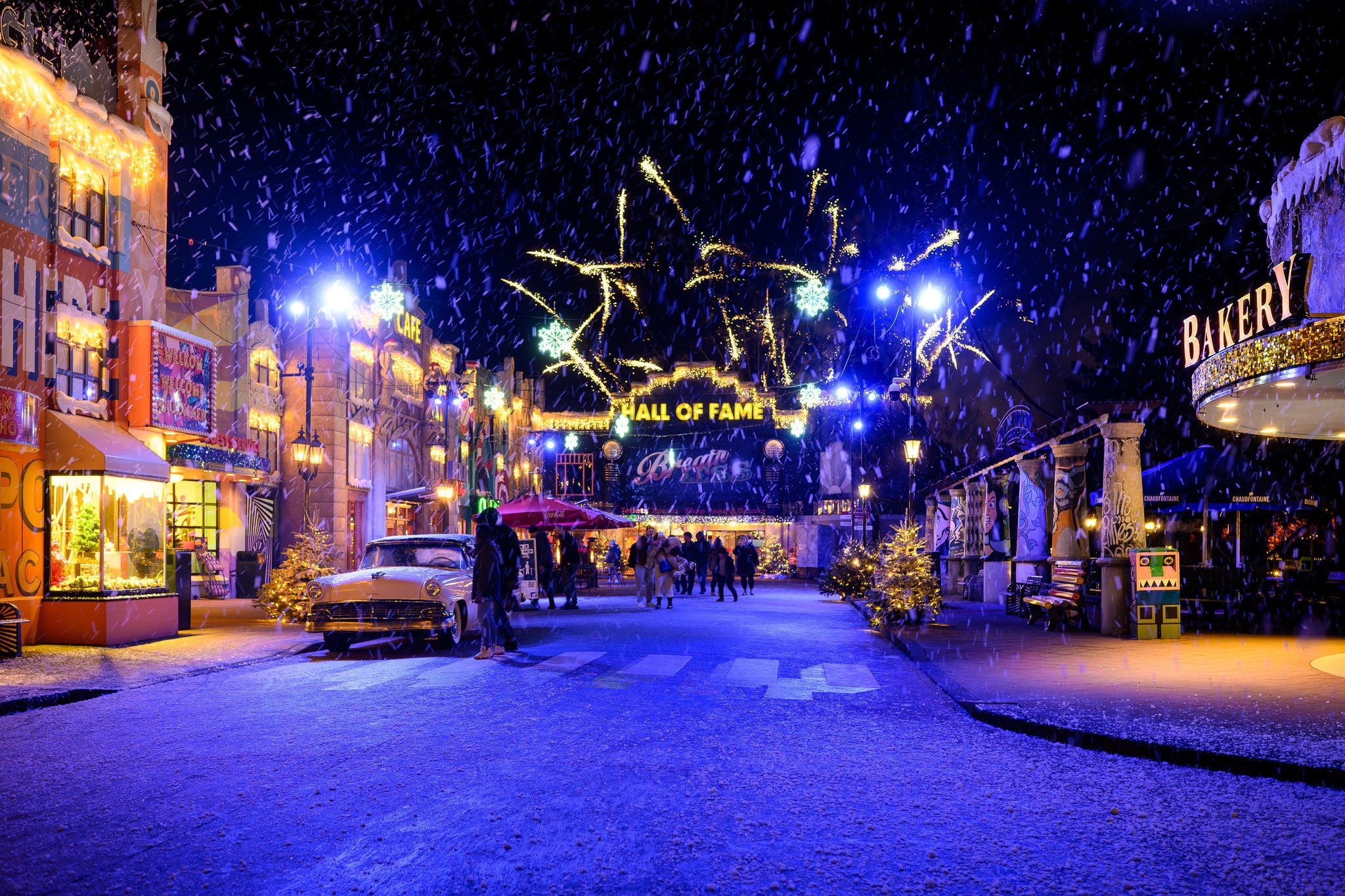 Vier Bright Nights in de kerstvakantie.