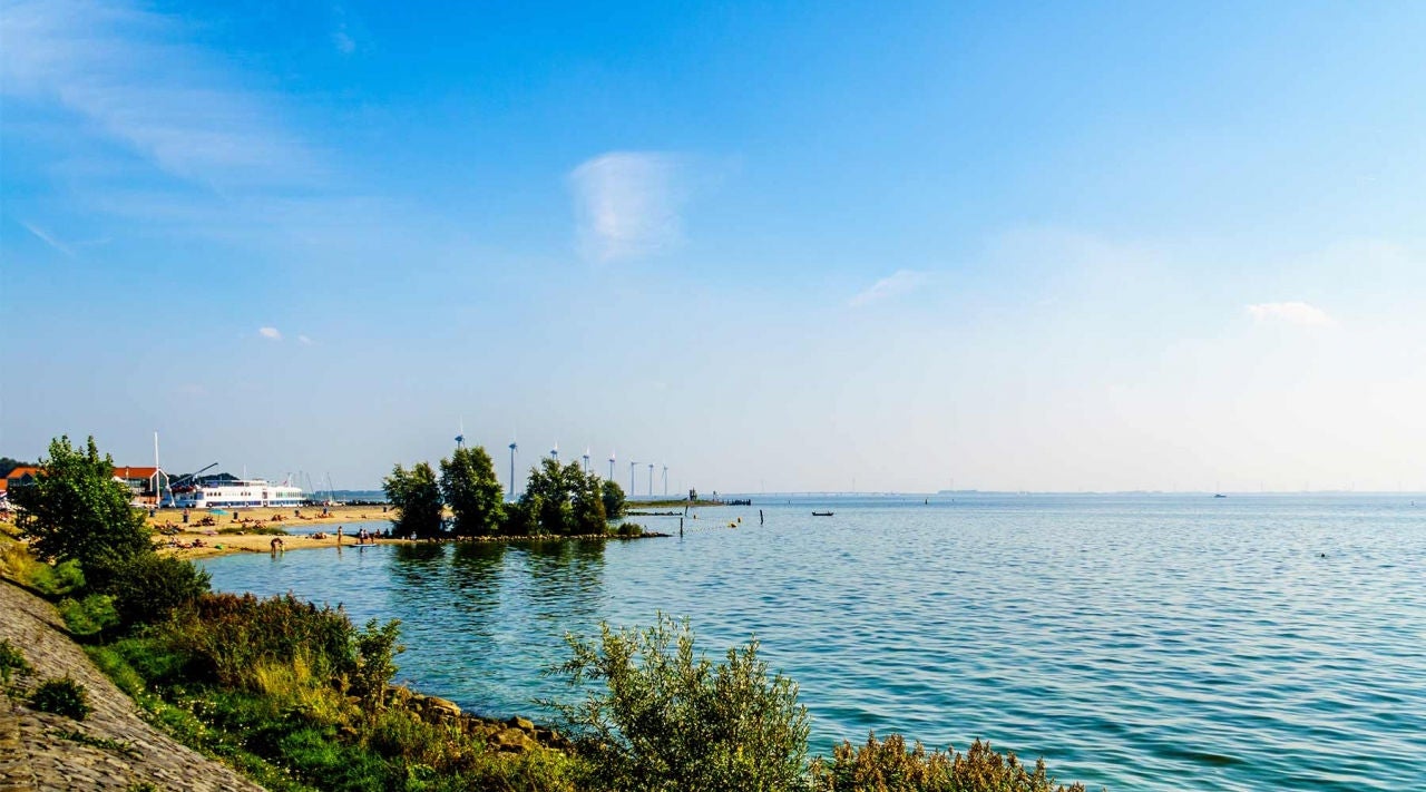 Genieten aan het Veluwemeer