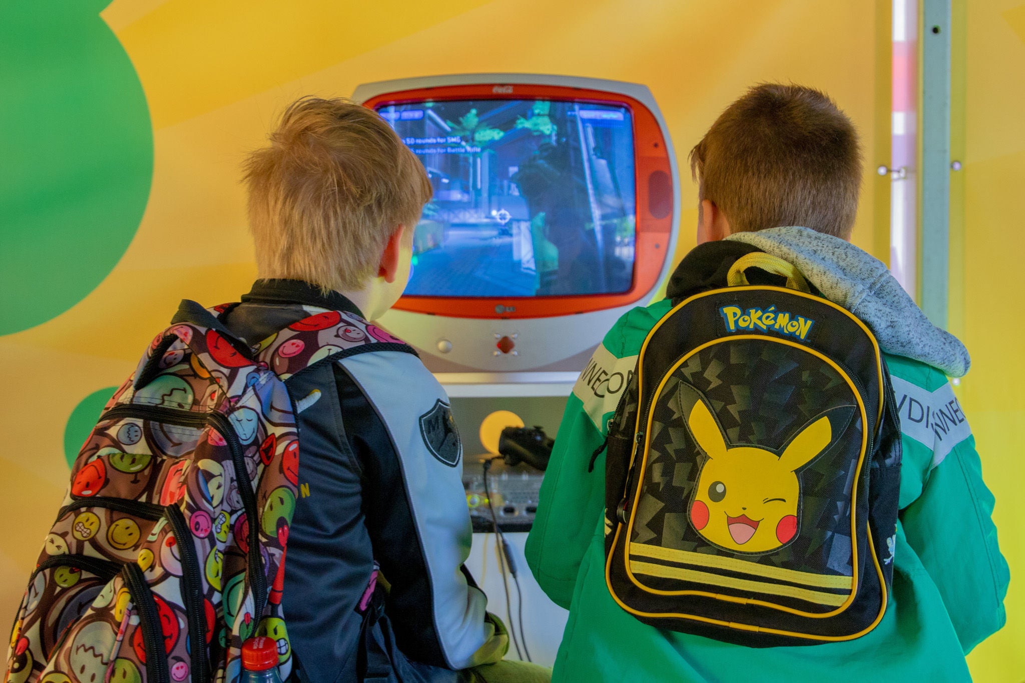 Speel Retro Games tijdens Walibi Play.