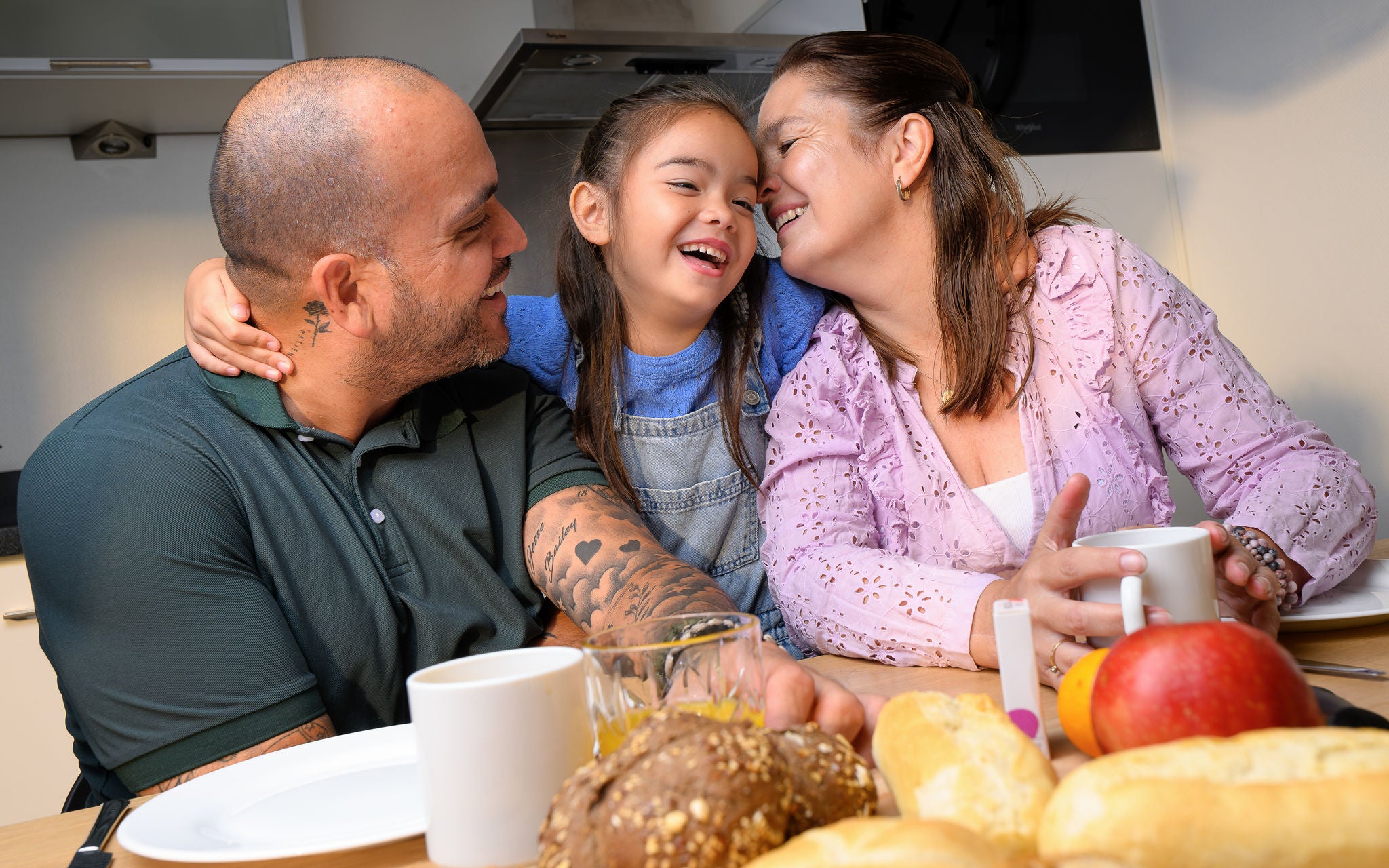 Eten en drinken in de lounge van Walibi Village