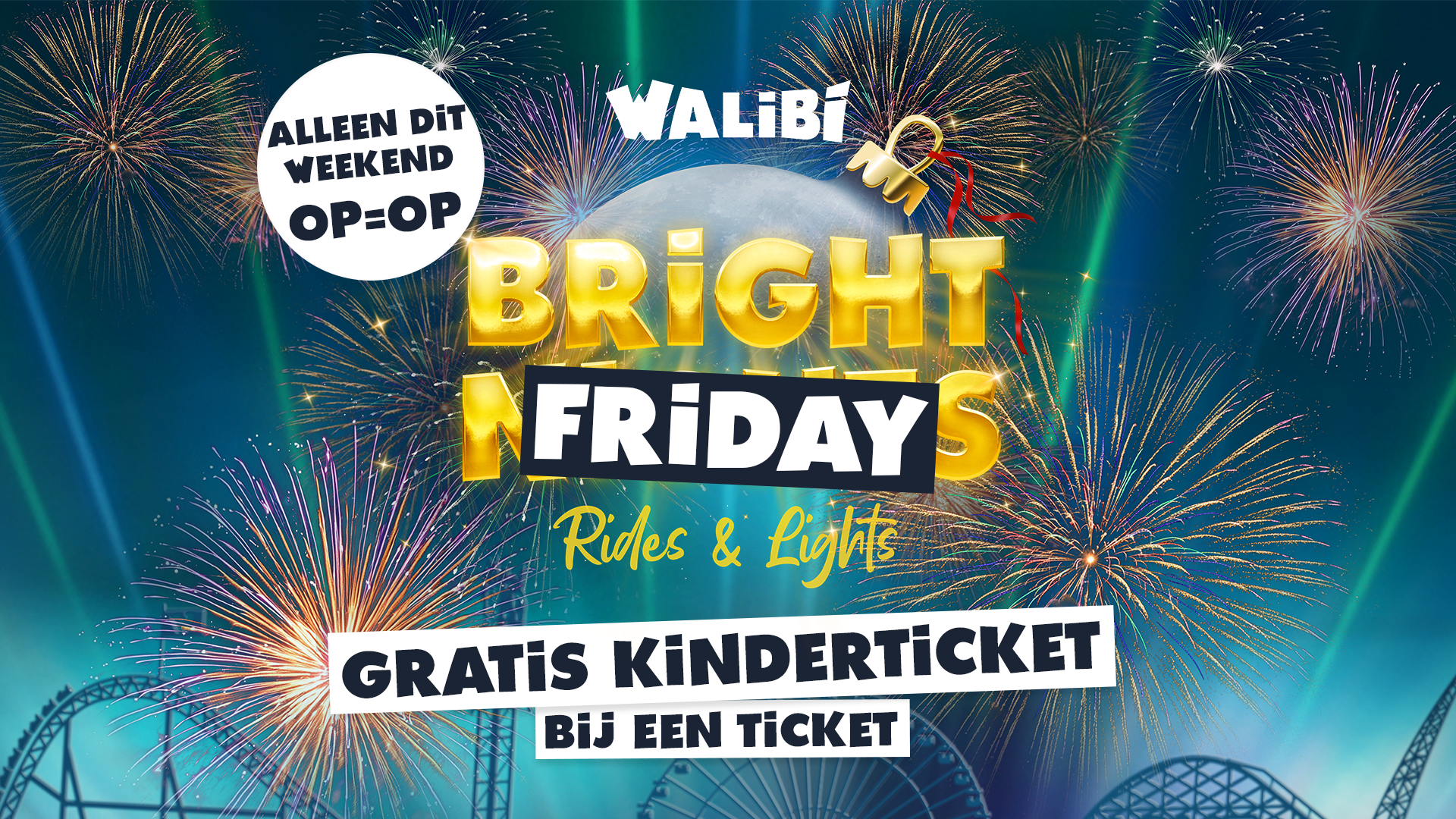 Black Friday 2025 bij Walibi