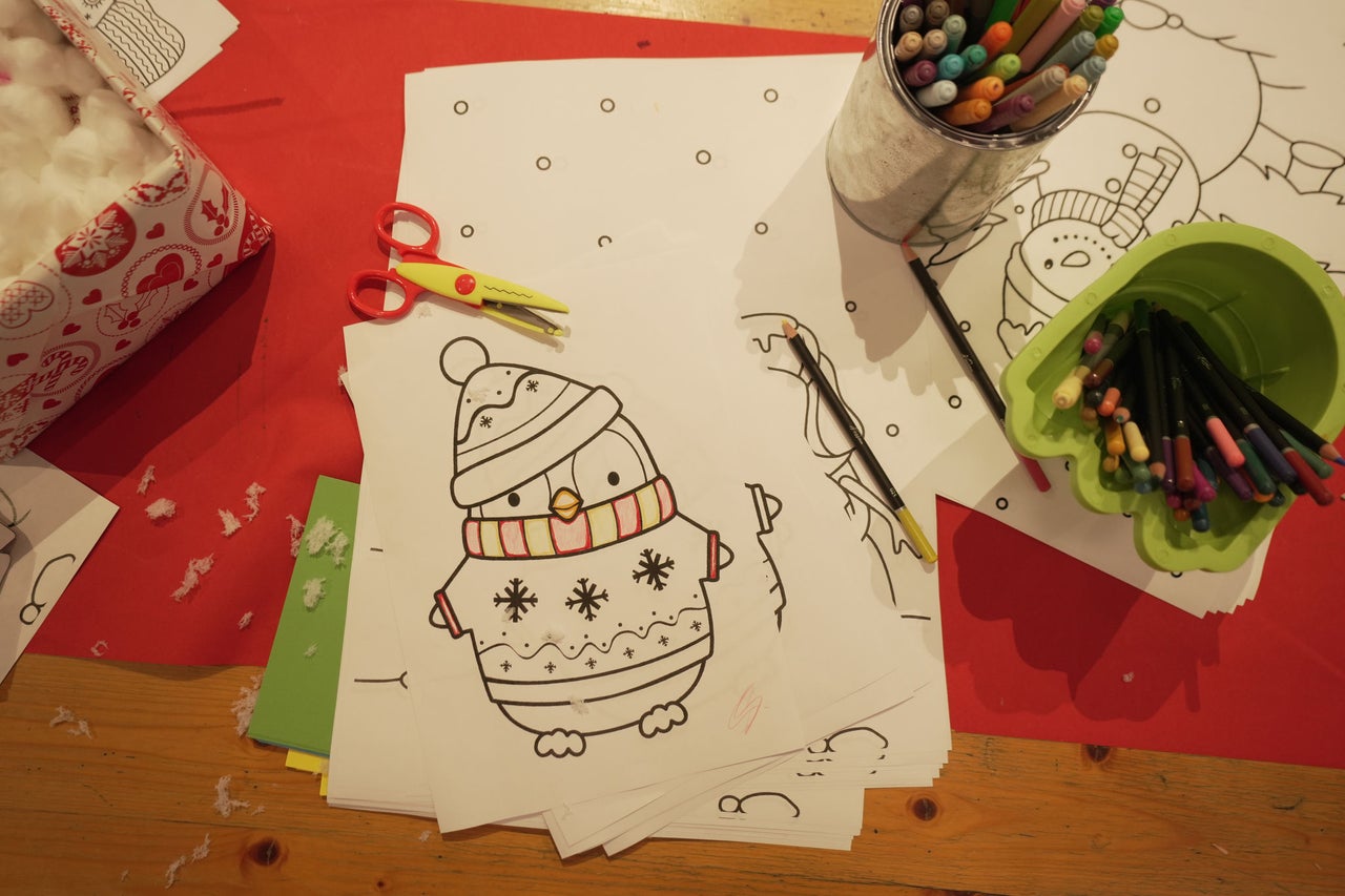 Time to warm up a bit in Santa's Workshop!