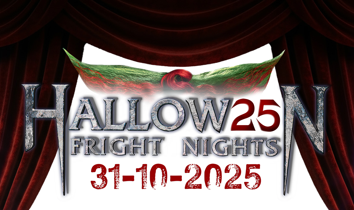Vier de verjaardag van Halloween Fright Nights op 31 oktober