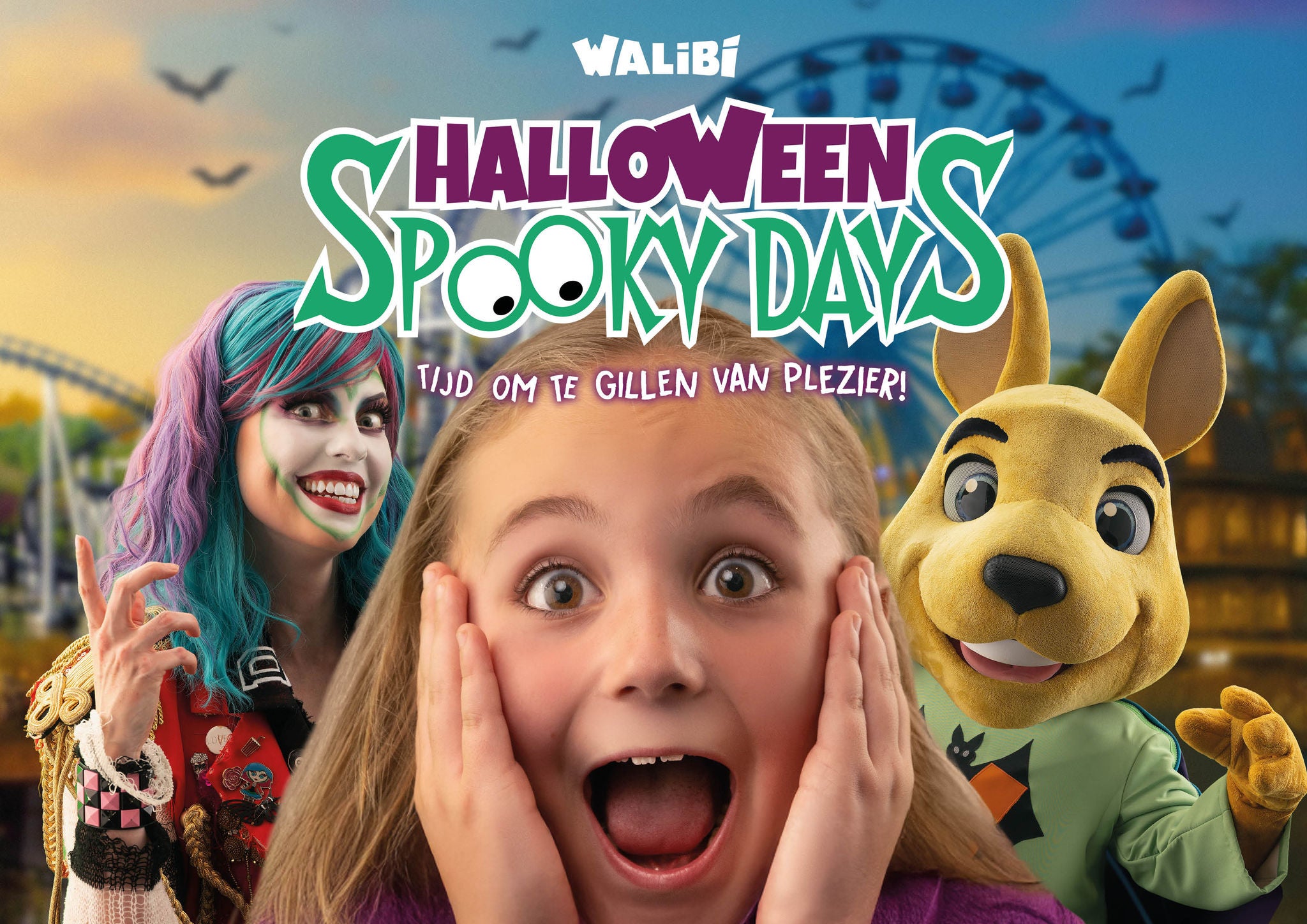 Beleef Halloween Spooky Days met het hele gezin.
