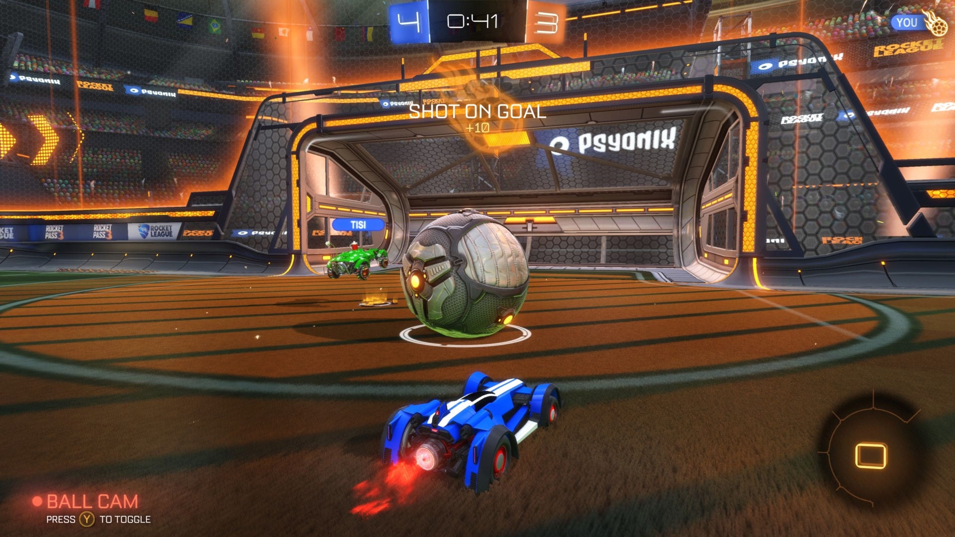 Speel Rocket League in Walibi Holland.