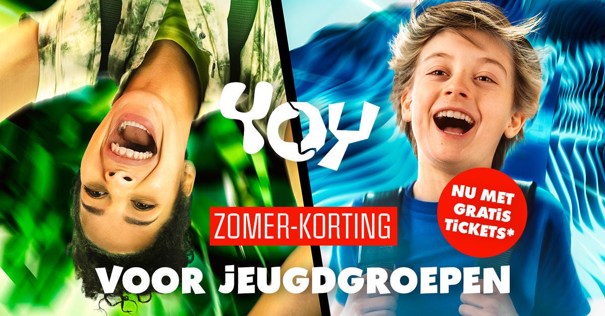 Zomerkorting voor jeugdgroepen