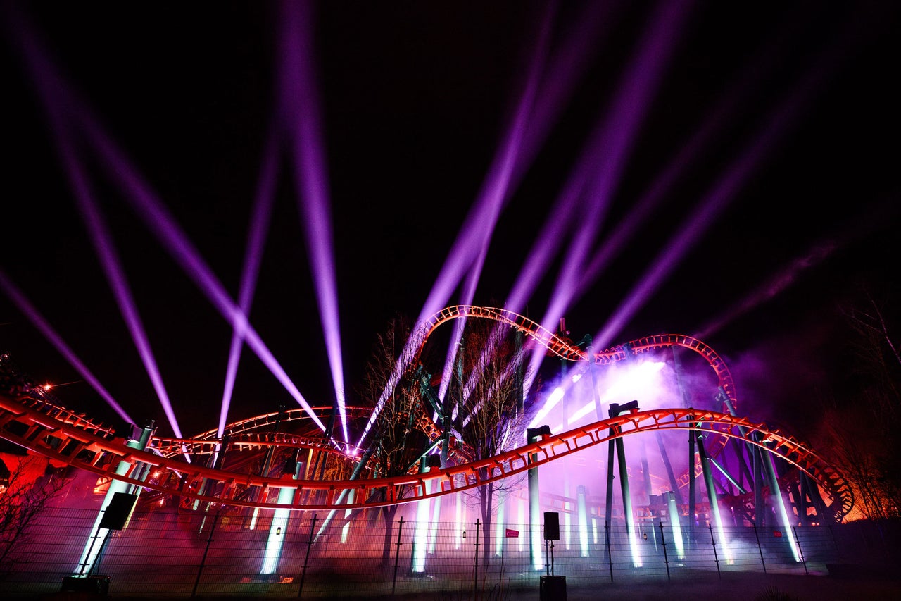 Experience a spectacular ride with an amazing light show on Condor.