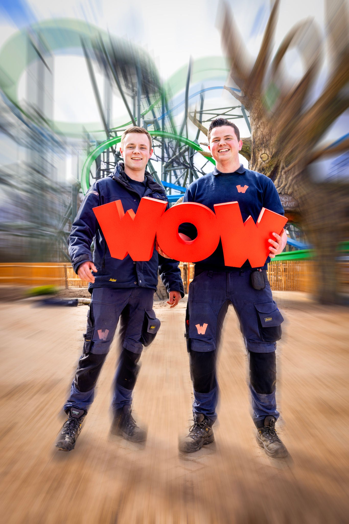 Werken op Walibi