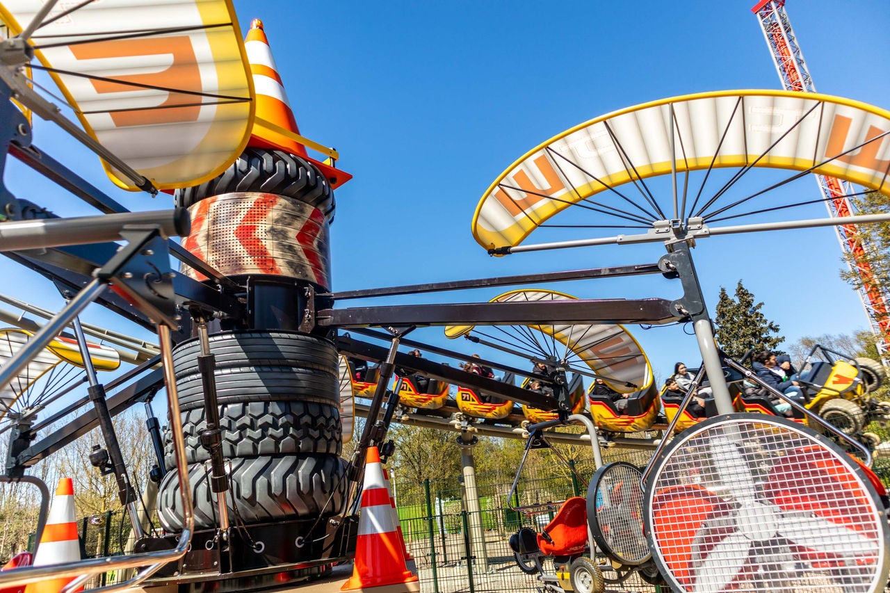 Wie hoch wagen Sie es, in Wind Seekers zu fliegen?