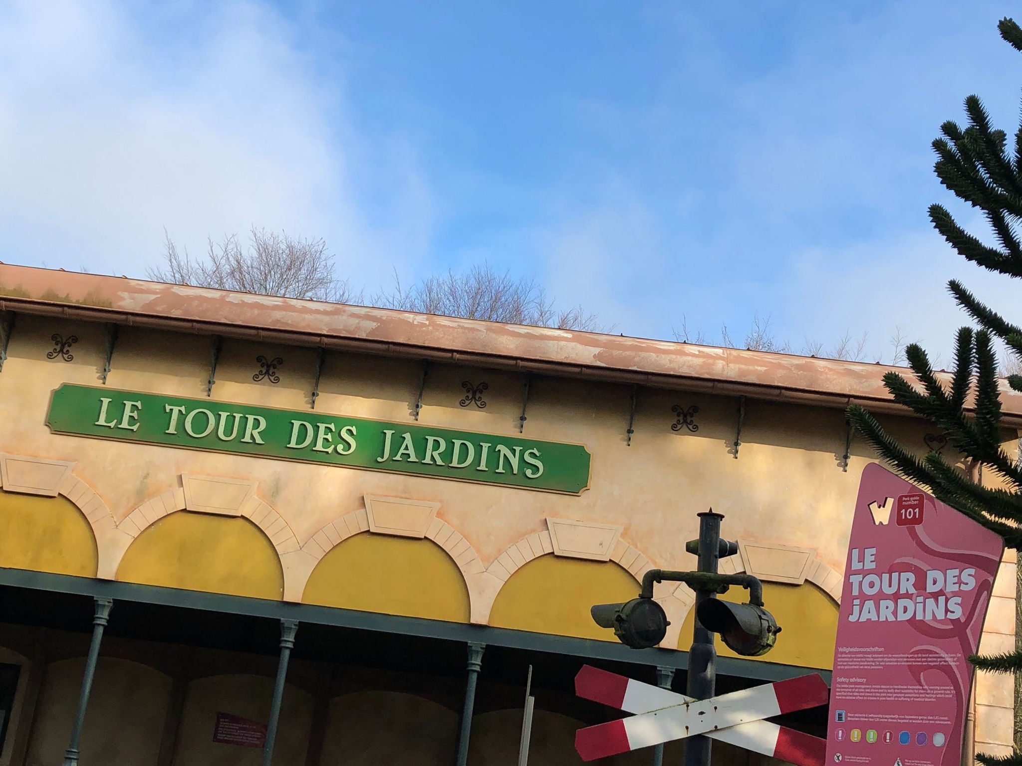 Het station van Les Tour des Jardins