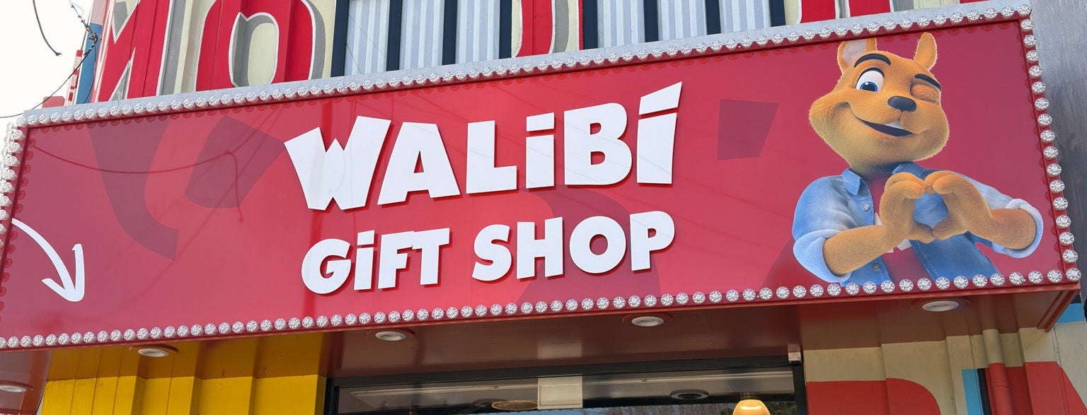 Walibi gift shop