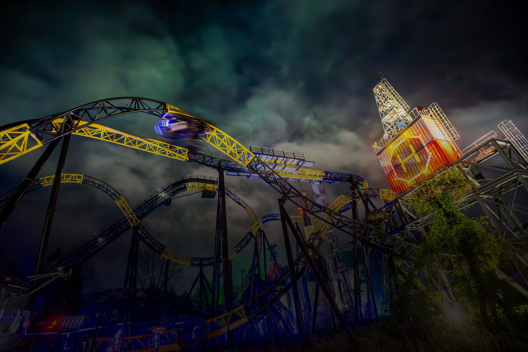 Fast Lane tijdens Halloween Fright Nights