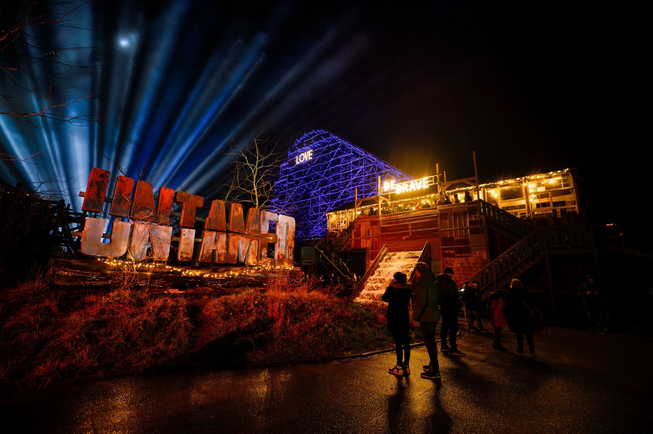 Experience UNTAMED with an impressive light show.