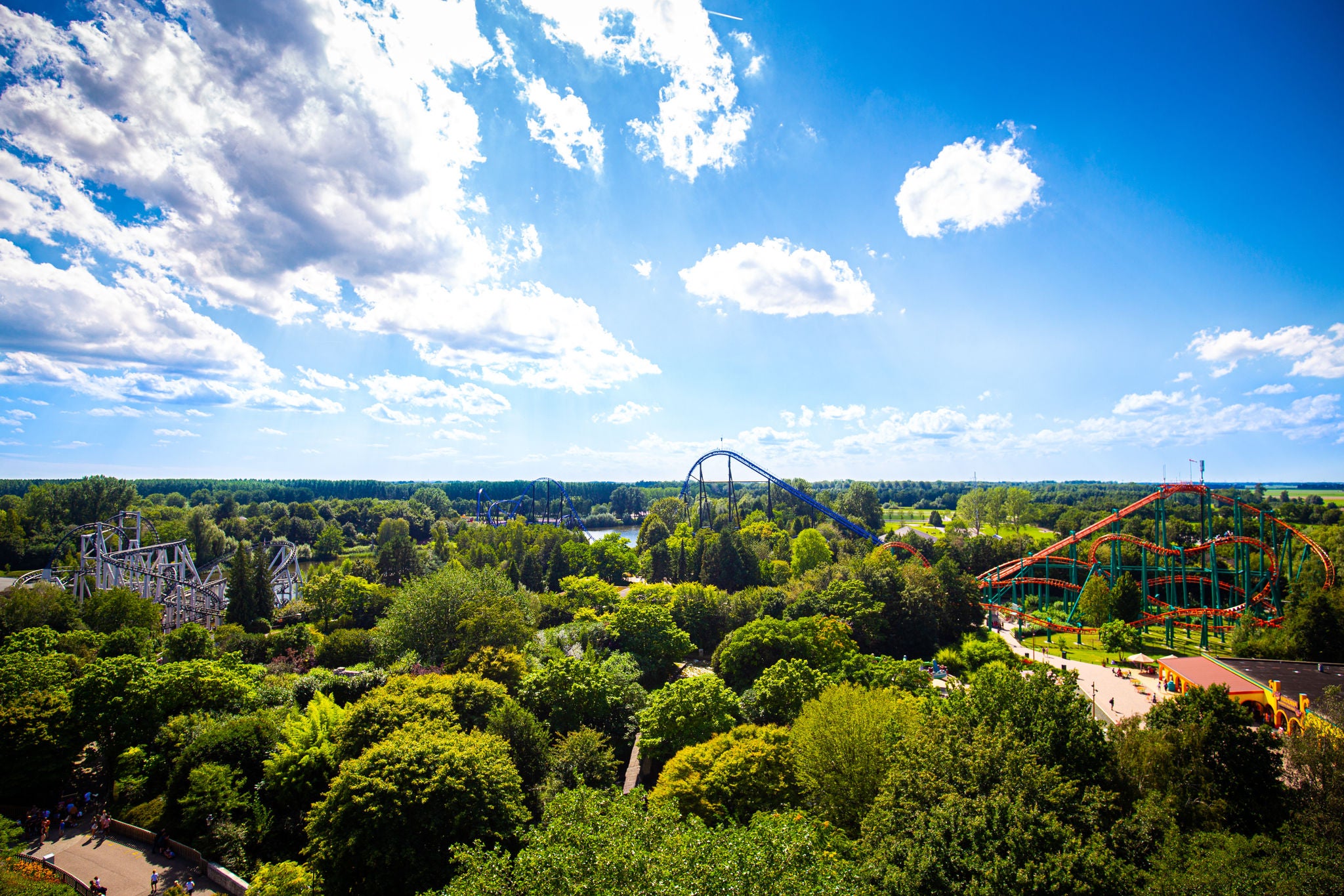 Met een mindervalide groep naar Walibi.