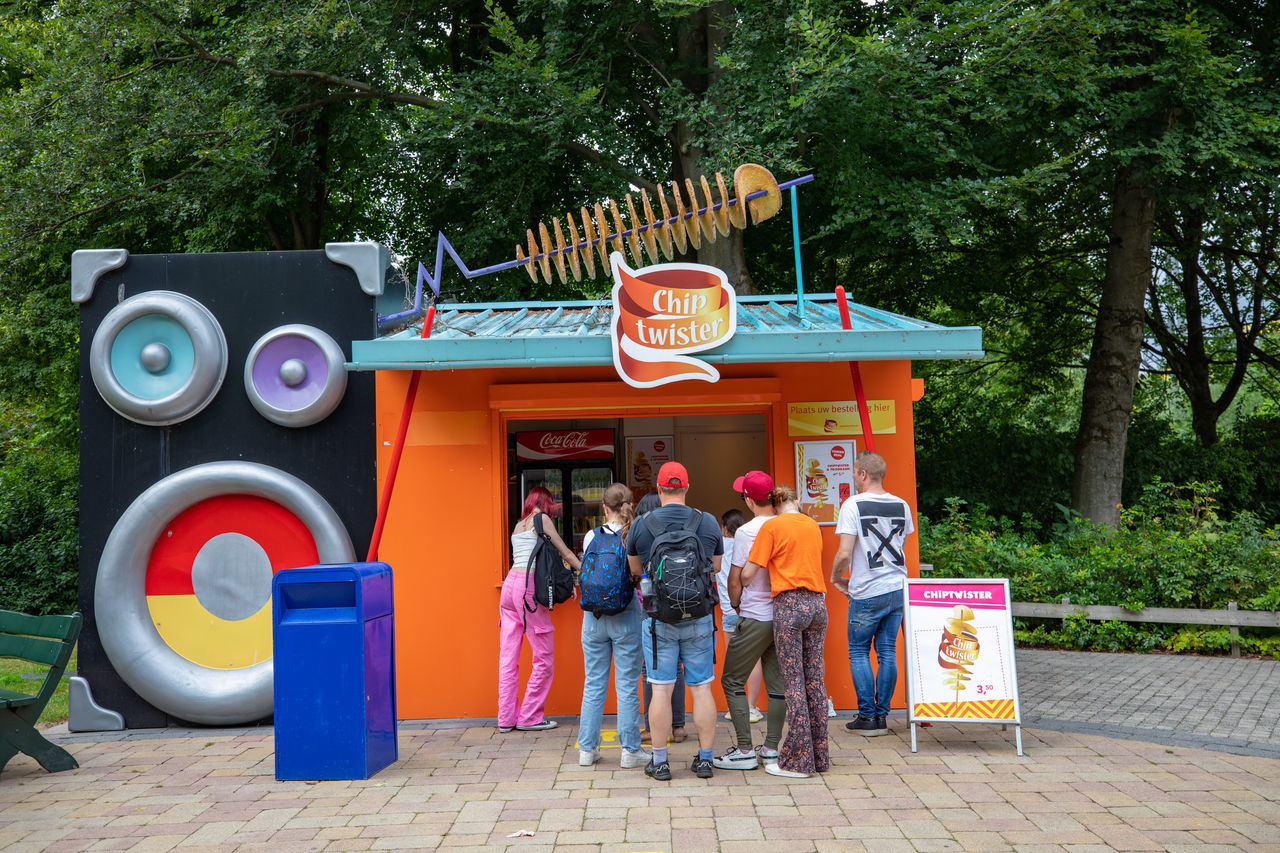 Chiptwister: gedrehte Kartoffeln - Walibi Holland