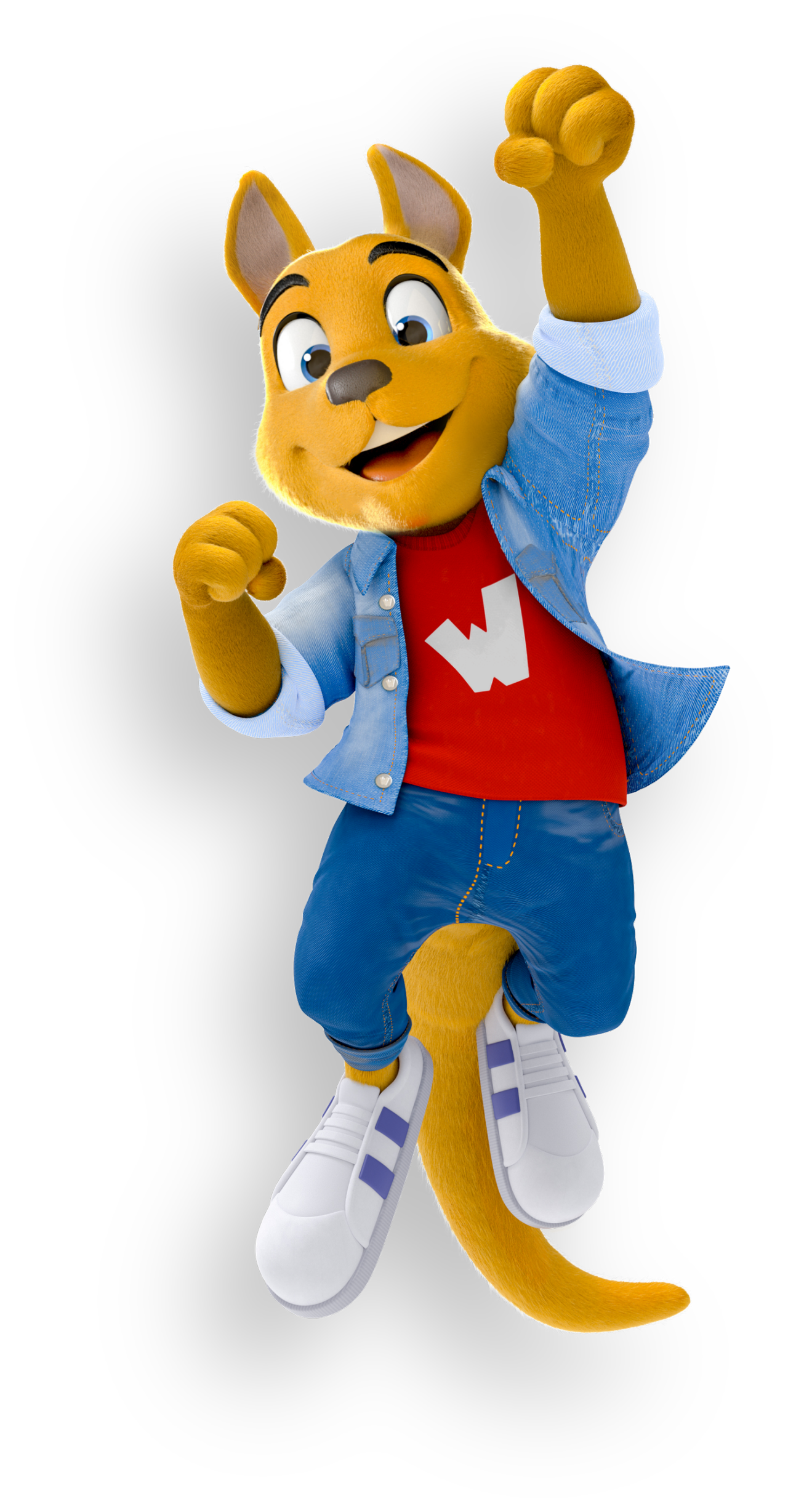 Walibi Mascotte - Sprong
