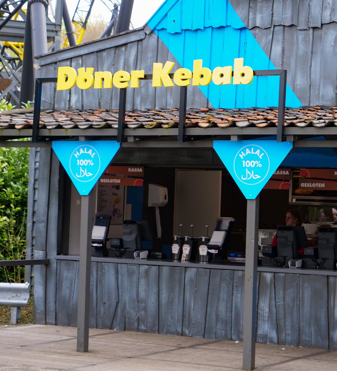 Döner Kebab in Walibi Holland